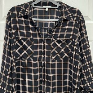 Maurices Winona Button Down Blouse